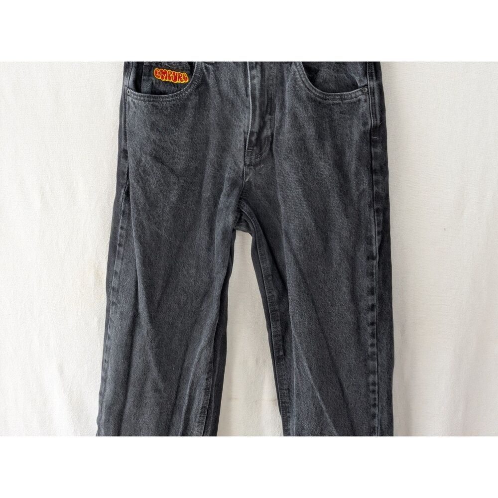 Empyre Relax Fit Skater Jeans Black Women's Size 28 - Picture 3 of 13